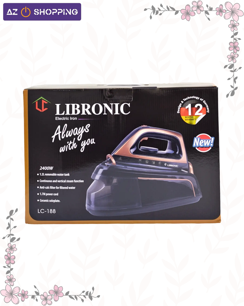 مكواة كهربائية نورفا من LIBRONIC Preview Image