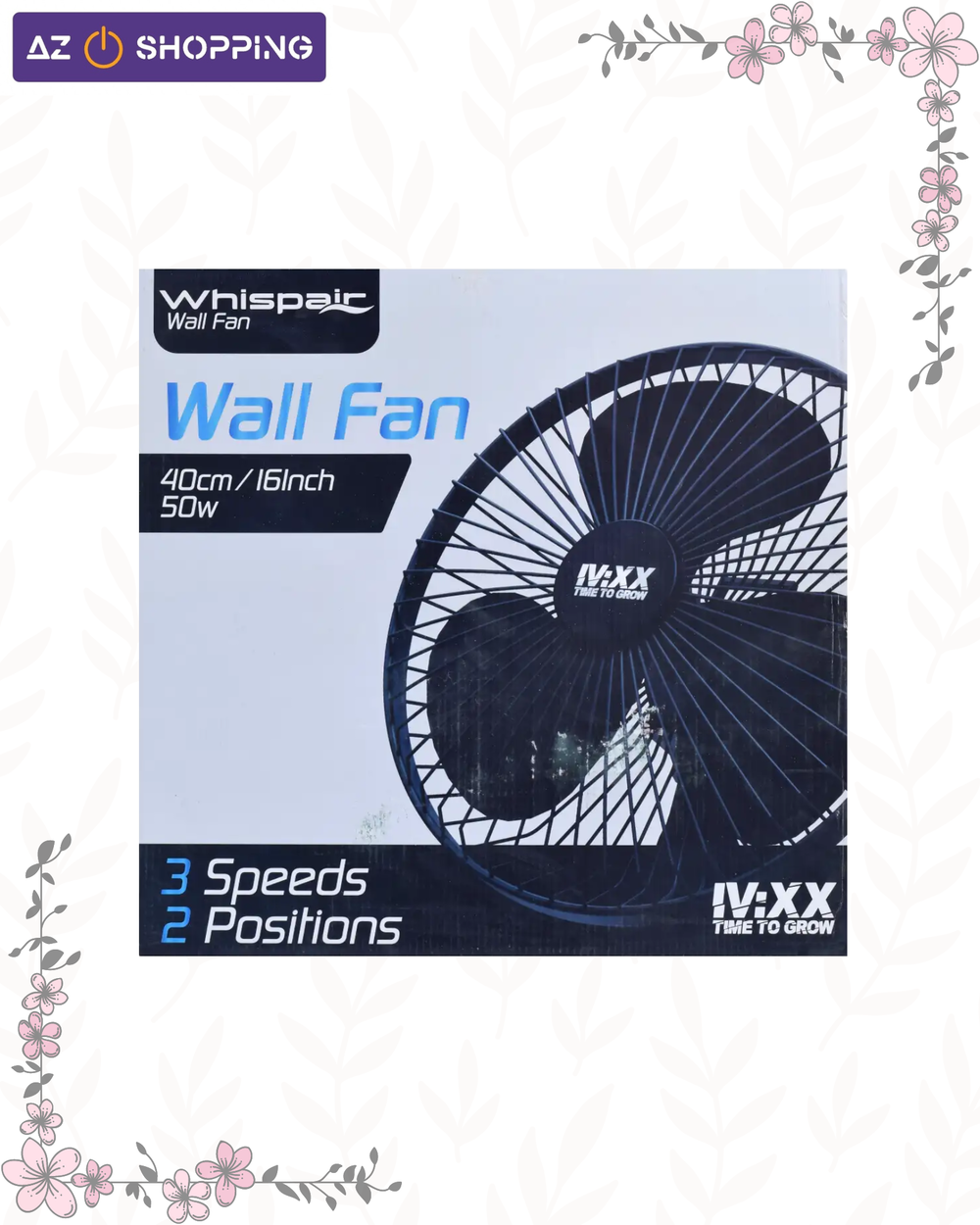 مروحة جدارية كهربائية 16 انج من WHISPAIR Preview Image