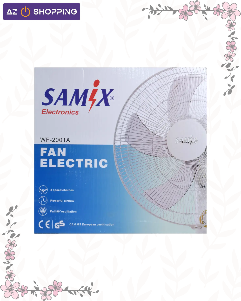 مروحة جدارية كهربائية 20 انج من SAMIX Preview Image