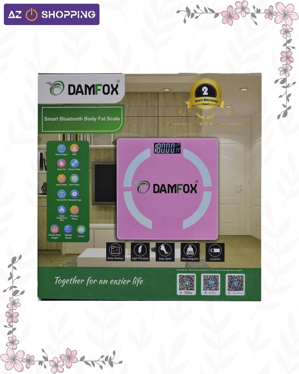 ميزان الكتروني ذكي من DAMFOX Preview Image