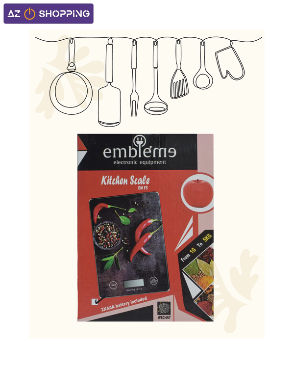 ميزان طعام الكتروني من embléme Image 1 Preview