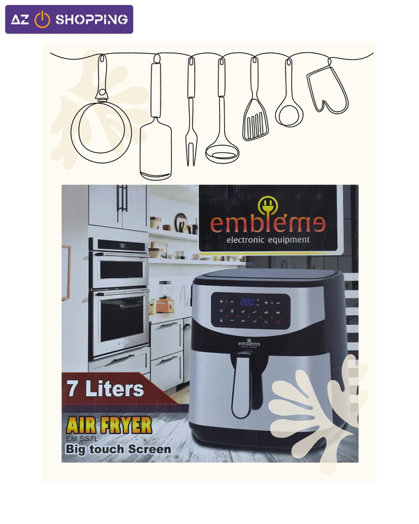 قلاية هوائية 7 لتر من embléme Image 1 Preview