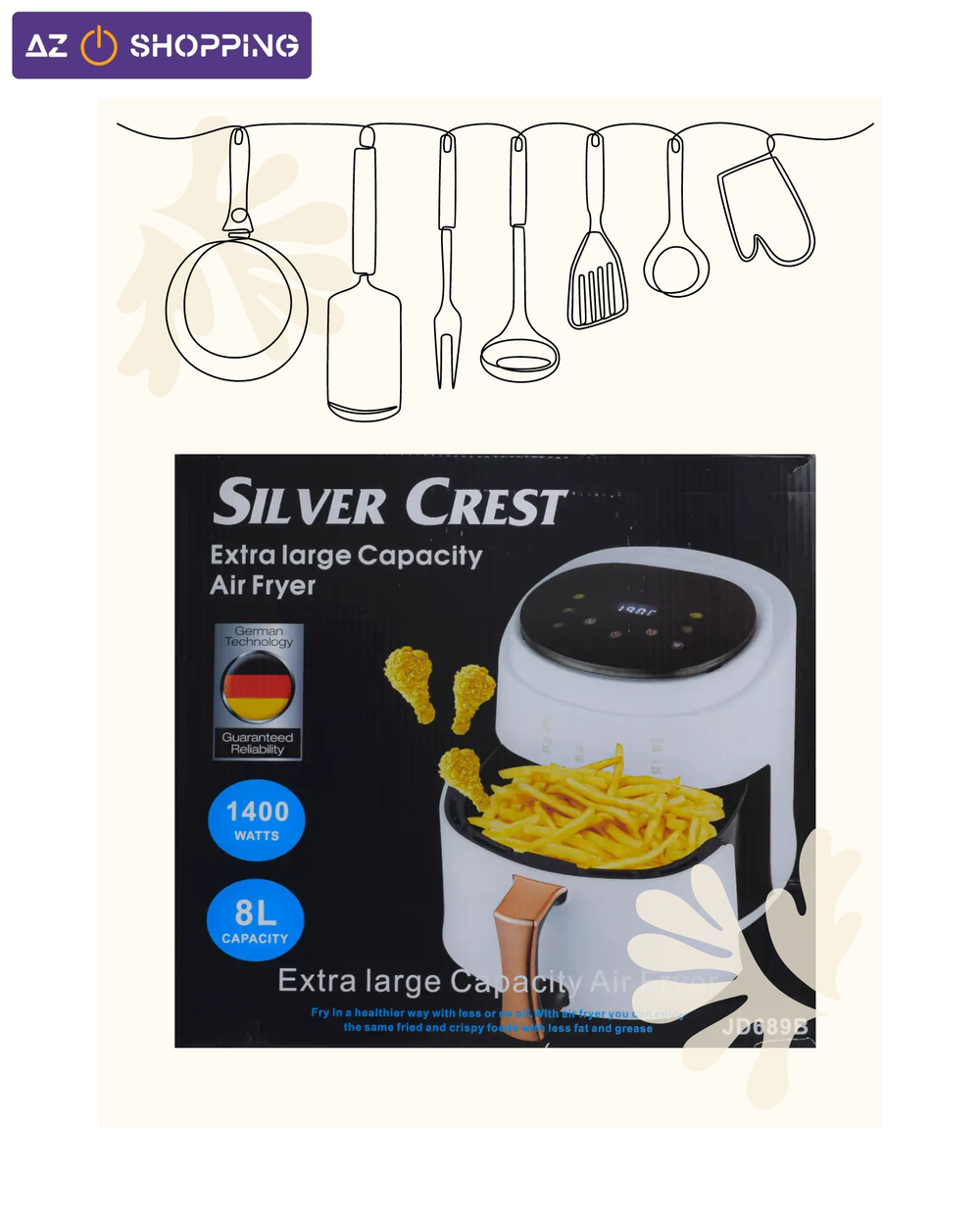 قلاية هوائية من SILVER CREST Preview Image