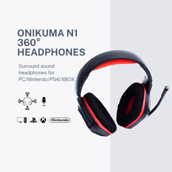 سماعات رأس محيطية N1 من ONIKUMA Image 4 Preview