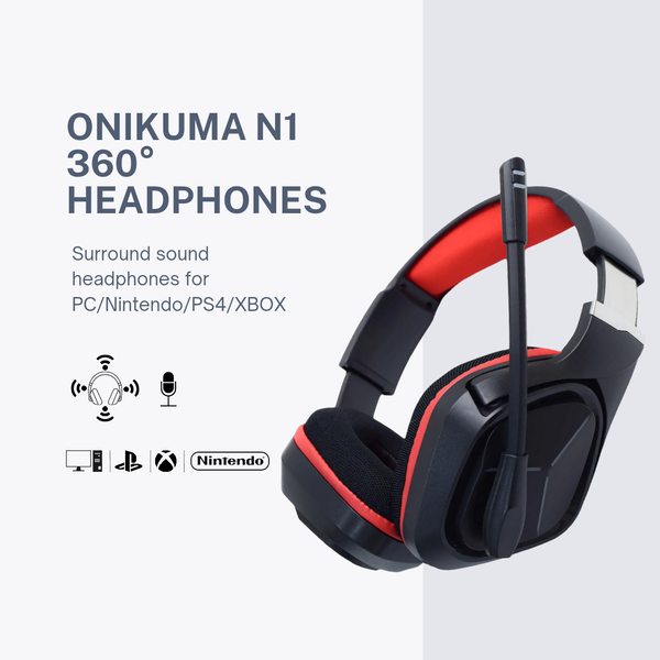 سماعات رأس محيطية N1 من ONIKUMA Image 2 Preview