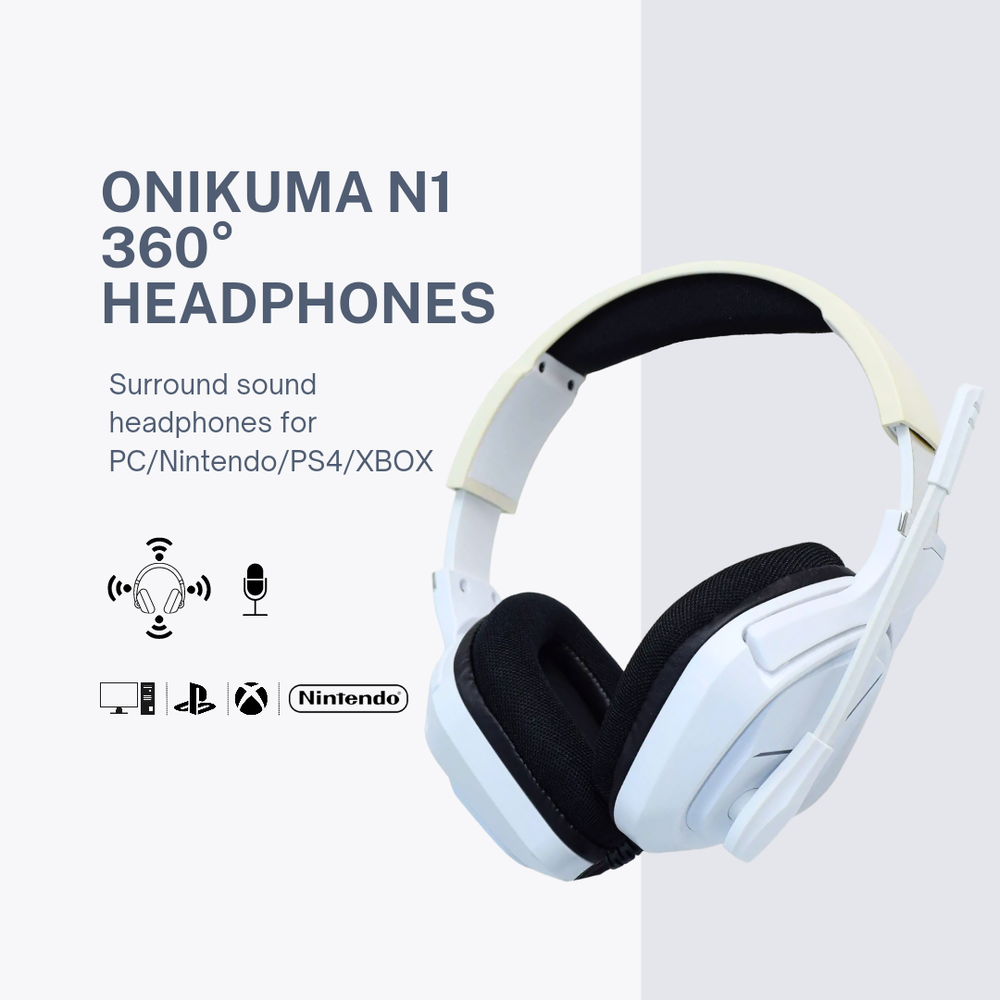 سماعات رأس محيطية N1 من ONIKUMA Preview Image