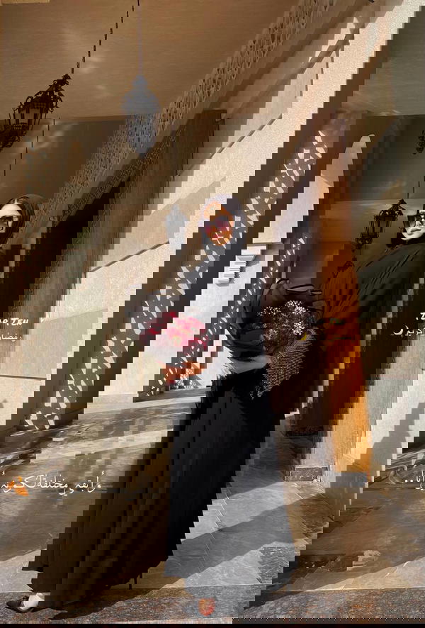 عبايه يوريا خليجي  Image 2 Preview