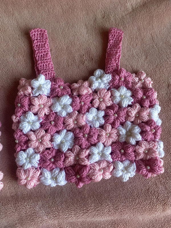 Puff flower top 🌸 Image 4 Preview