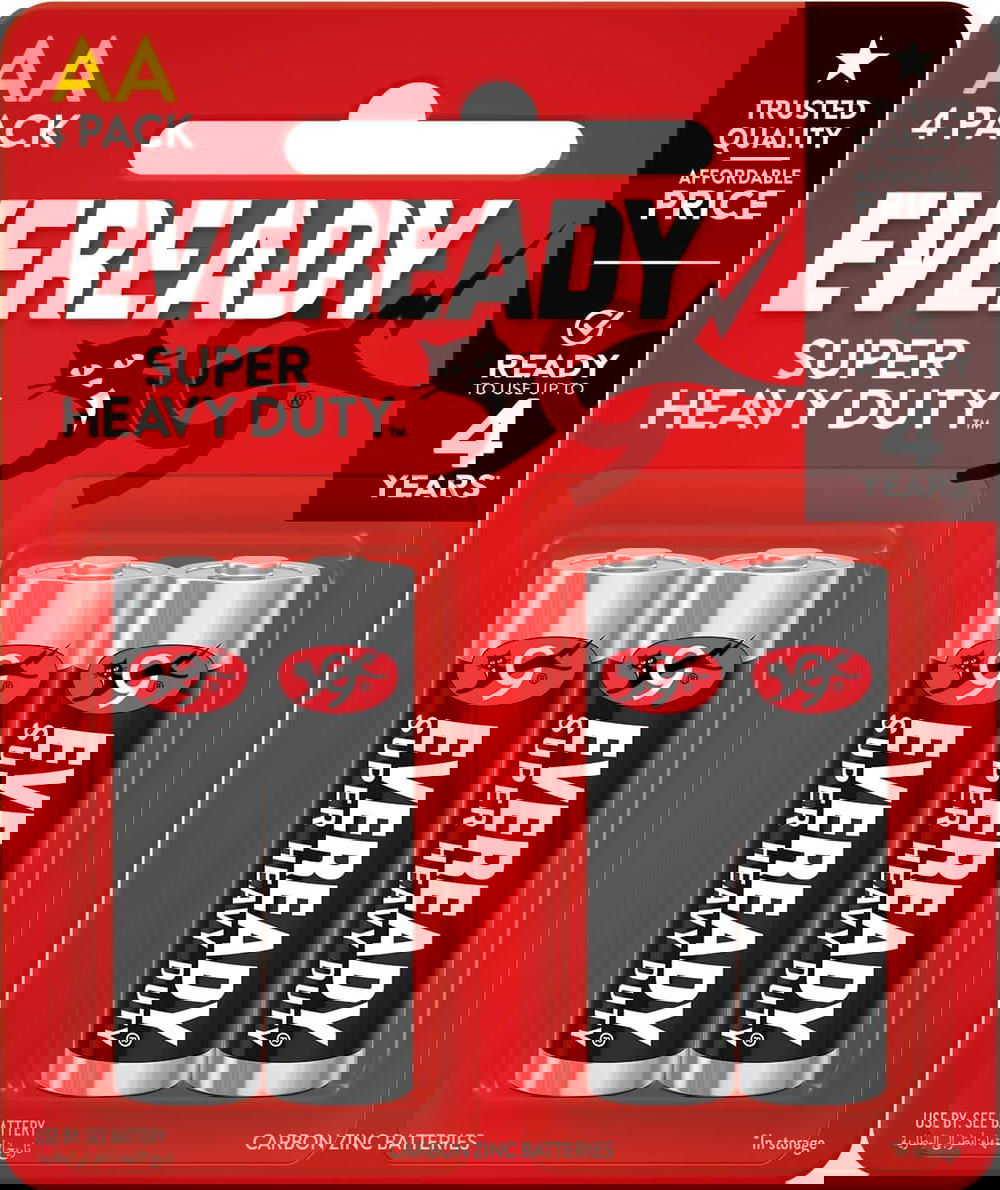 حجر ايفريدي اسود EVEREADY AA Preview Image