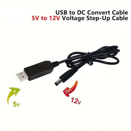 كابل تحويل من 5V الي 12V Image 1 Preview