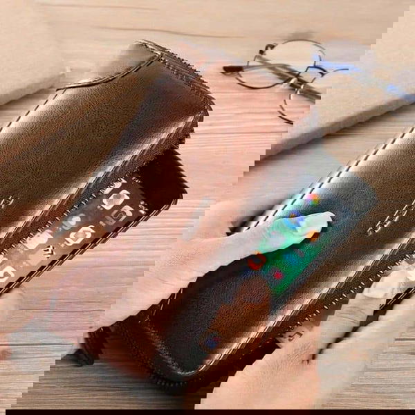 محفظة يد رجالي سوسته Image 6 Preview