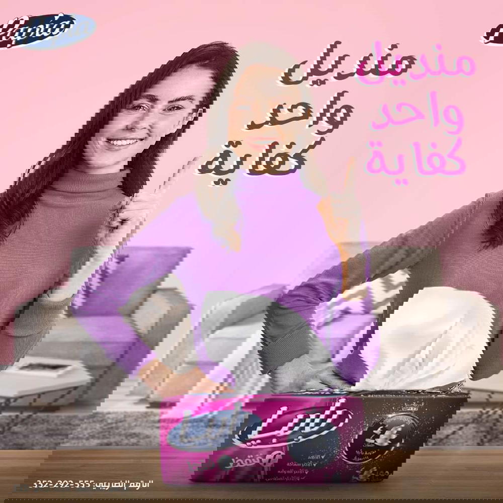 مناديل سحب بابيا 500 منديل 4 طبقات Preview Image