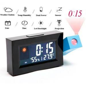 منبه وساعه ببروجكتور موديل 8290 Image 4 Preview