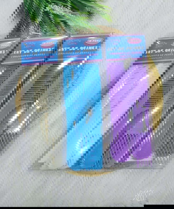 طقم مشط ٨ قطع Image 4 Preview