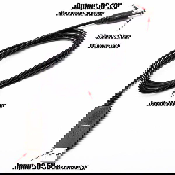 وصلة تحويل من 5V to 12V Image 2 Preview
