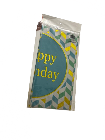 مفرش عيد ميلاد تريكواز (Happy Birthday) Image 1 Preview