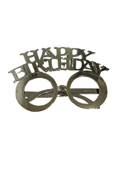 نضارة Happy birthday فضي Preview Image