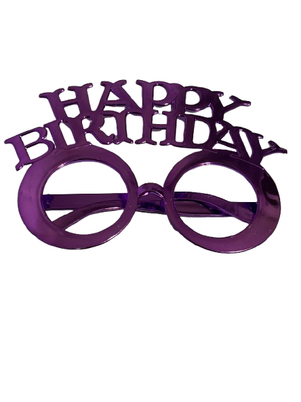 نضارة Happy birthday بنفسجي Preview Image