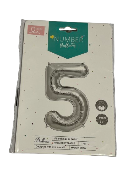 رقم 5 فضي Preview Image