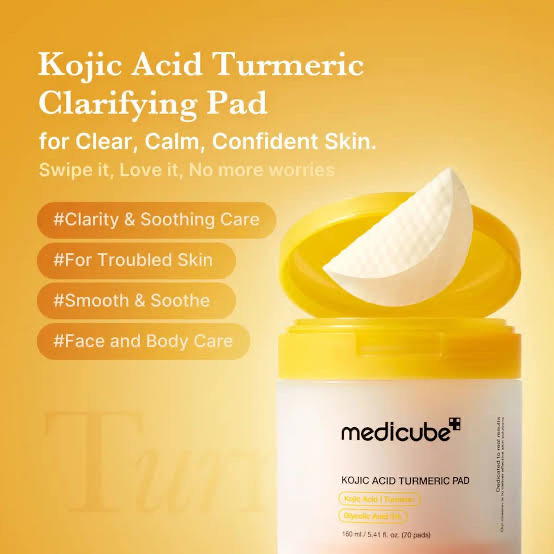 MEDICUBE KOJIC ACID TURMERIC PAD (70PCS Image 2 Preview