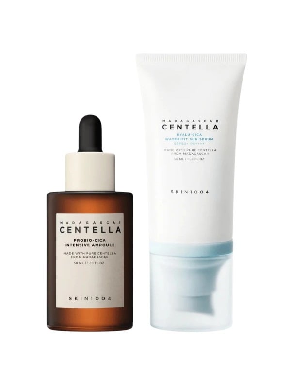 مجموعة مدغشقر سنتيلا ثنائي التوهج للعناية بالبشرة من سكين 1004 - 2×50 مل Image 1 Preview