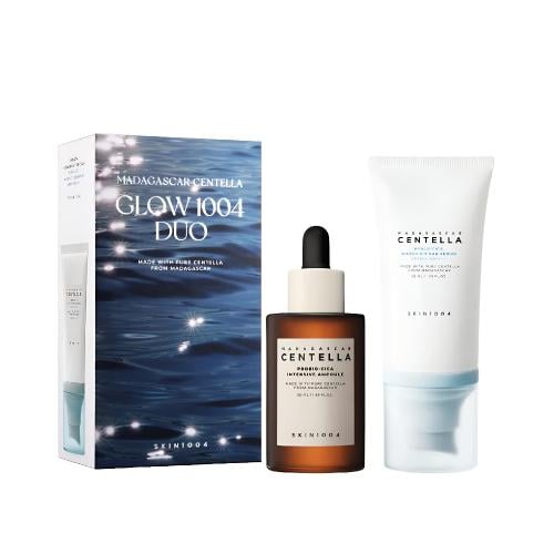 مجموعة مدغشقر سنتيلا ثنائي التوهج للعناية بالبشرة من سكين 1004 - 2×50 مل Image 2 Preview
