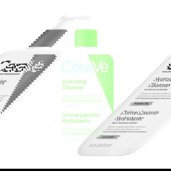 سيرافي غسول للبشره الجافه  منظف مرطب للبشرة cerave hydrating cleanser 473ml Image 1 Preview