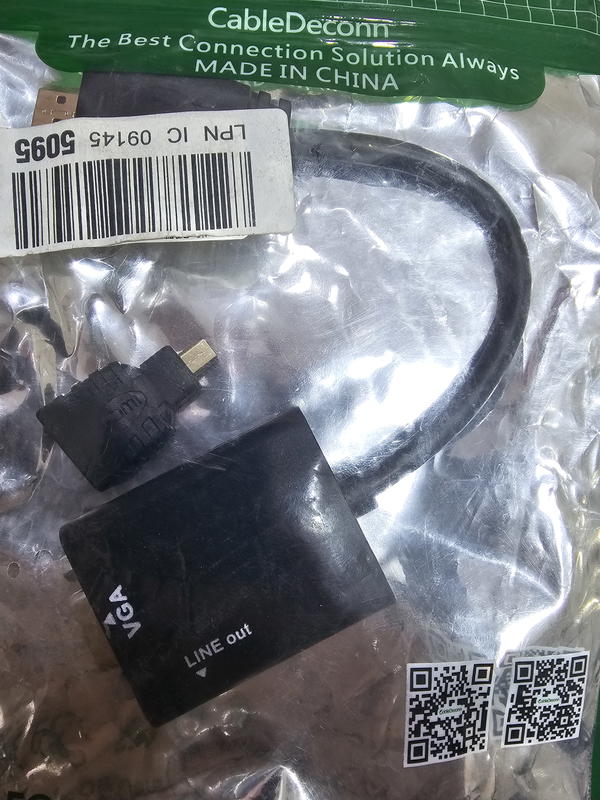 ادبتر vga + تحويله من hd الى مايكرو hd Image 1 Preview