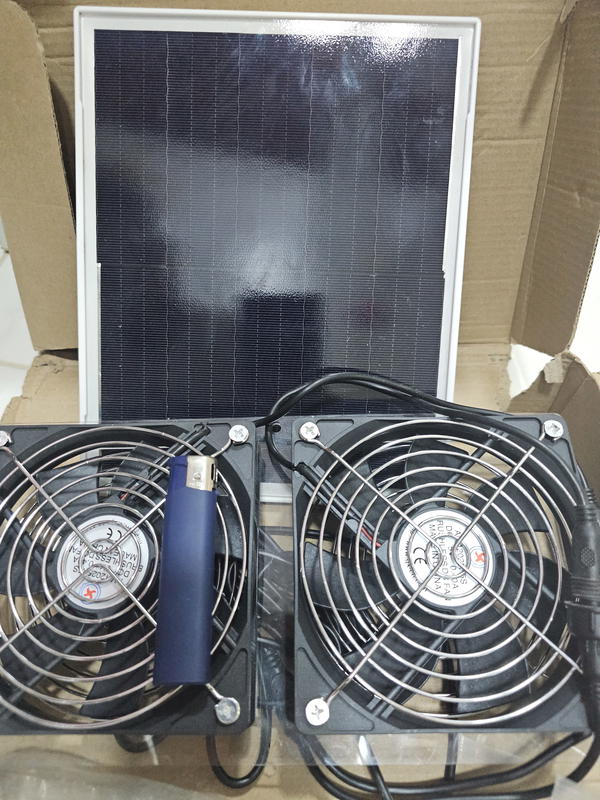 زوج فان يعمل بالطاقه الشمسيه  Image 2 Preview