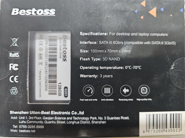 هارد ssd sata 128 Image 2 Preview