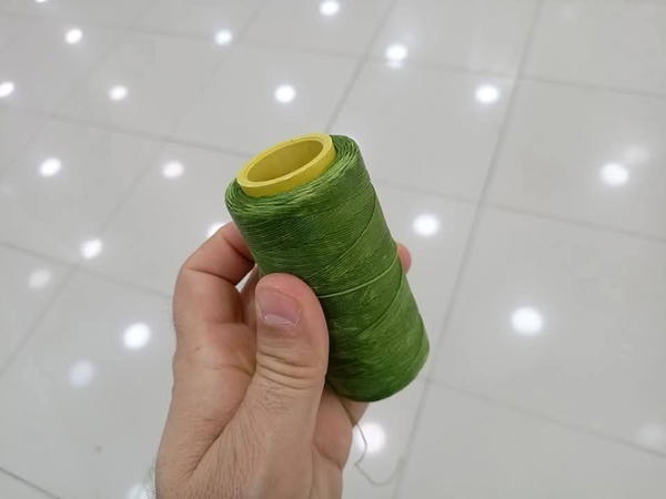 بكرة خيوط جلود مشمع قطر 1 ملم طول 220  Image 3 Preview