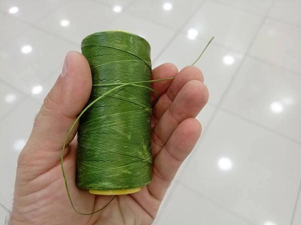 بكرة خيوط جلود مشمع قطر 1 ملم طول 220  Image 4 Preview