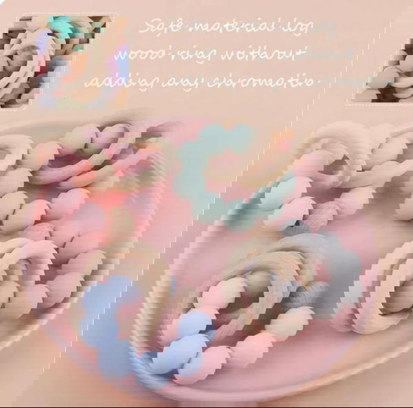 عضاضة و حلقات خشب Image 1 Preview