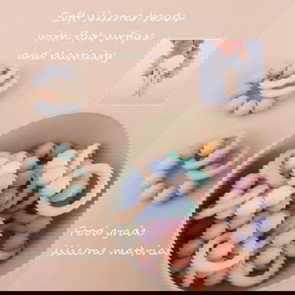 عضاضة و حلقات خشب Image 3 Preview