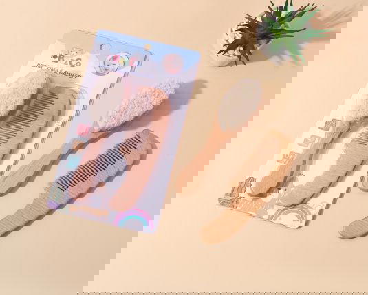 فرجة و مشط خشب صاج Preview Image