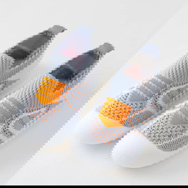 حذاء البيبي لون رصاصي Image 1 Preview