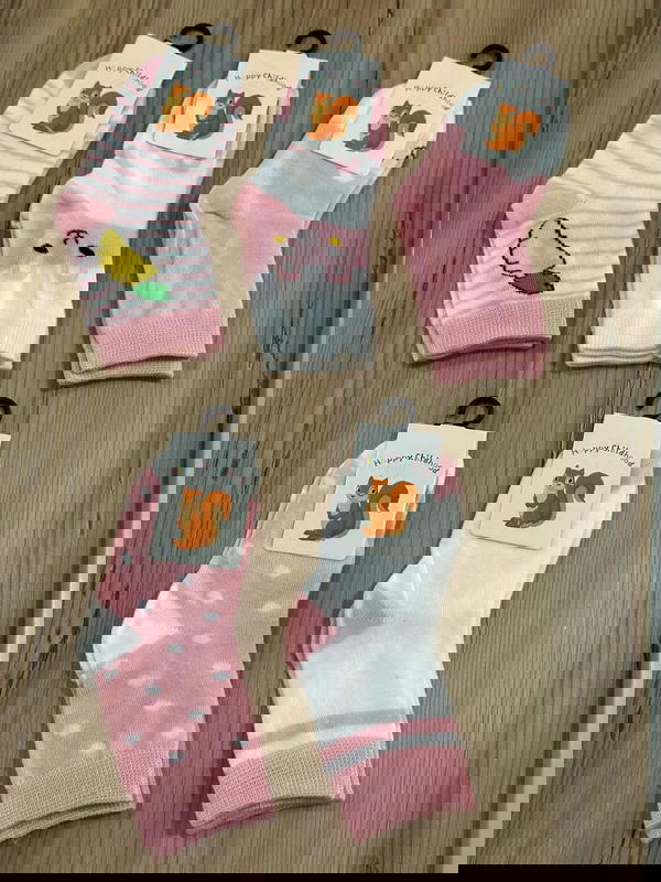 جوارب سنجاب بناتي/ سيت ١٠ قطع Image 1 Preview