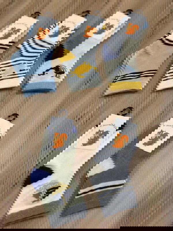 جوارب سنجاب ولادي/ سيت ١٠ قطع Image 1 Preview