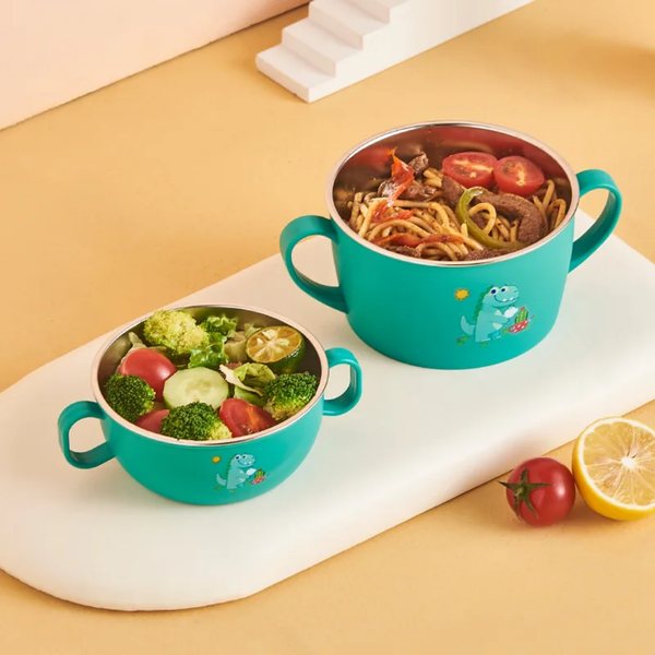 ماعون سيريلاك داينصور ستيل/حجم كبير Image 2 Preview