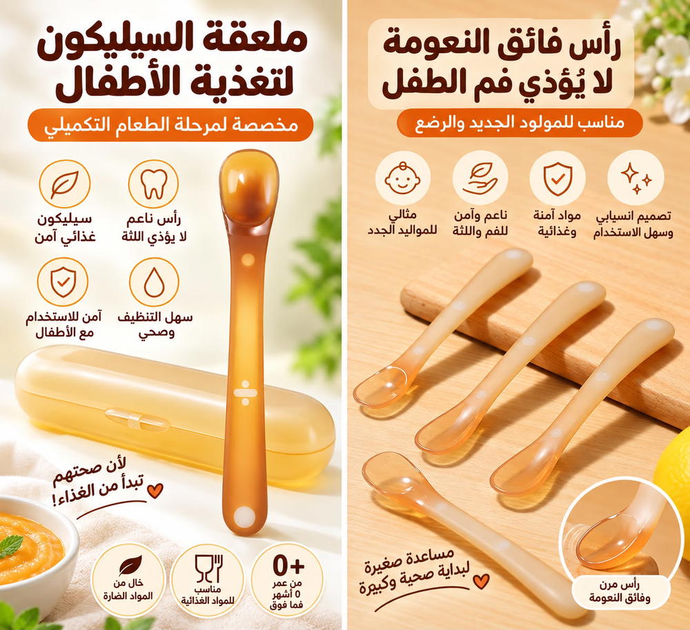 ملعقة سليكون تك طبي Preview Image