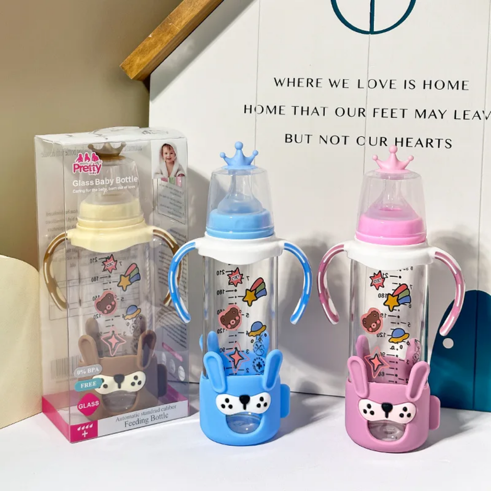 رضاعة زجاجي حماية فارة ٢٤٠ مل Preview Image