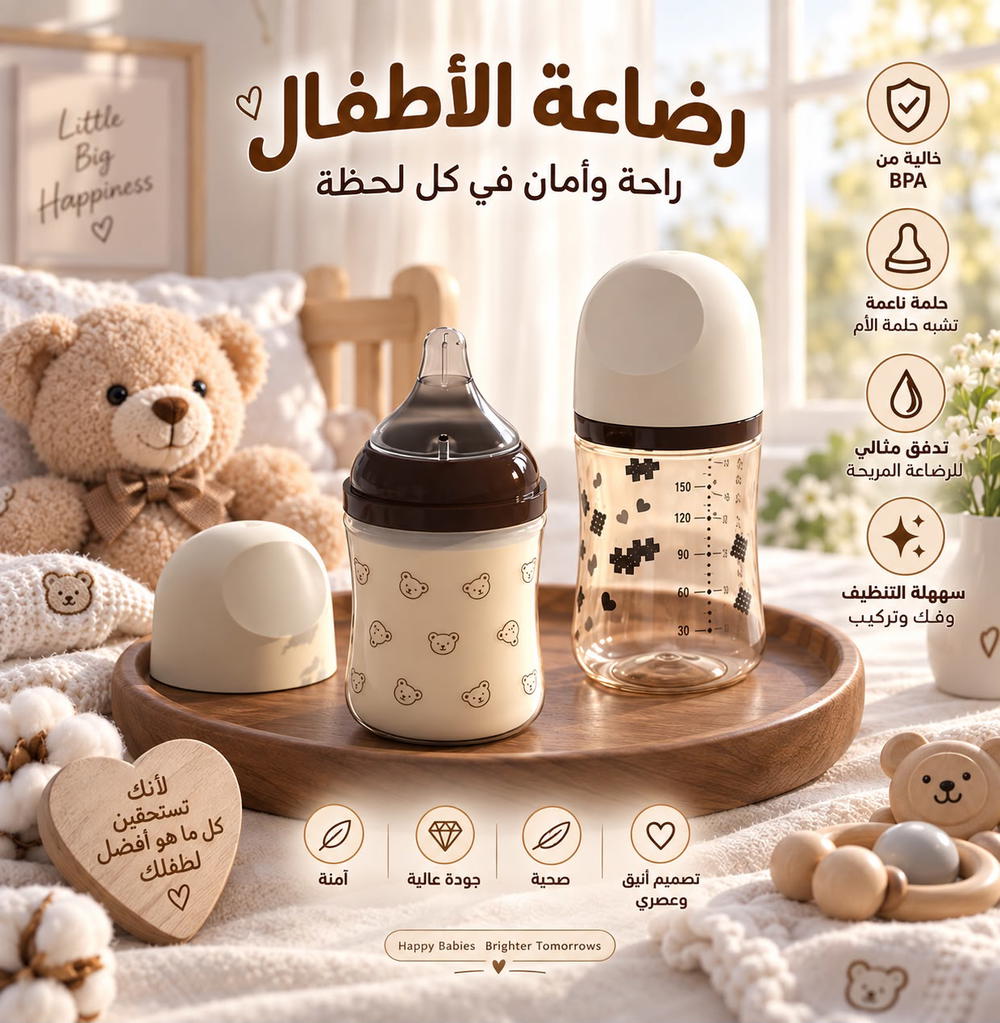 رضاعة اكريليك دب تريند ١٦٠ مل Preview Image