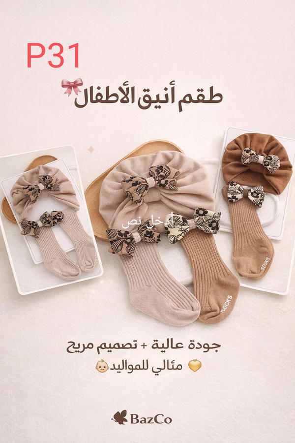 توربانة و جوارب p31 Image 1 Preview