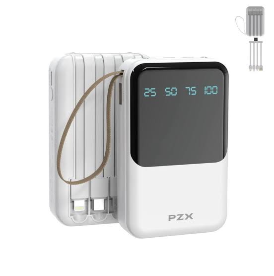 باور بانك PZX ديجيتال 10000 + وصلة راوتر هدية Image 2 Preview