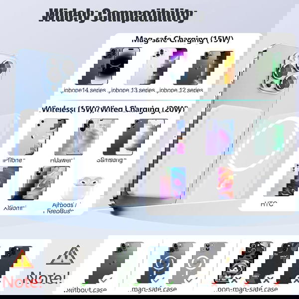 باوربانك لاسلكي لاجهزة ايفون 5000 مللي امبير Image 3 Preview