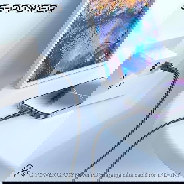 كابل شحن ايفون USB من G Power  Image 3 Preview