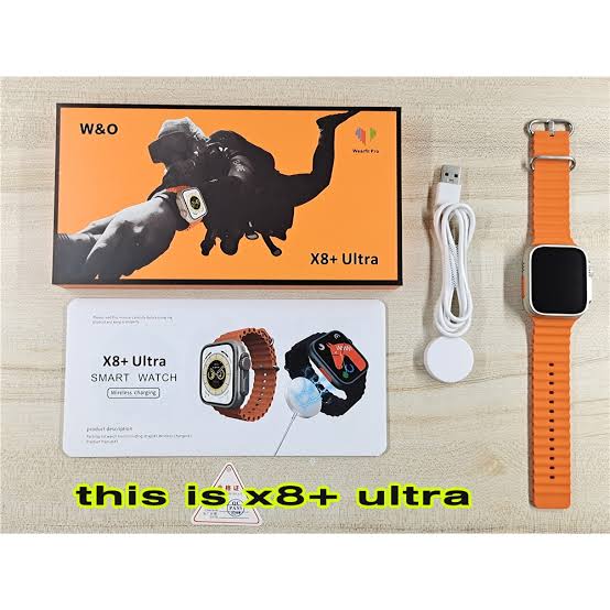 ساعة سمارت W&O X 800 Ultra Plus Image 1 Preview