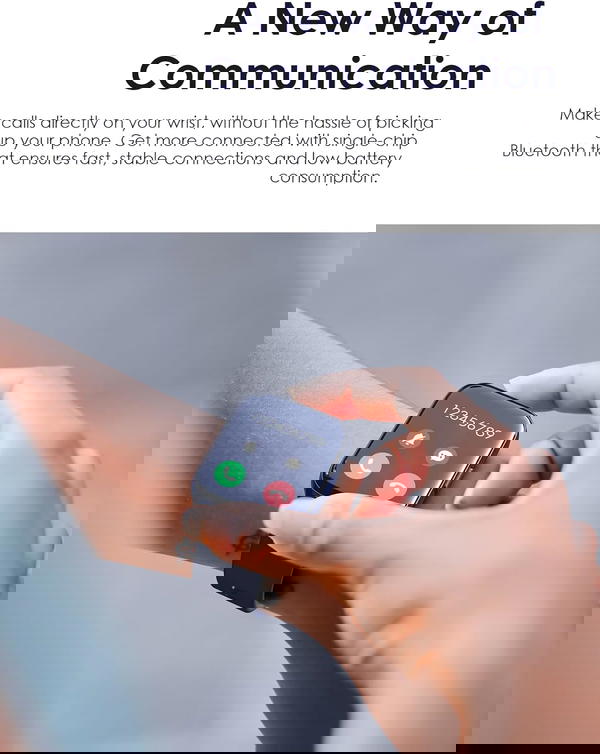 ساعة سمارت من اورايمو watch 4 plus Image 3 Preview