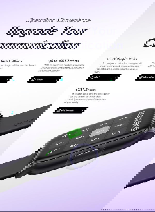 ساعة سمارت من اورايمو watch 4 plus Image 4 Preview