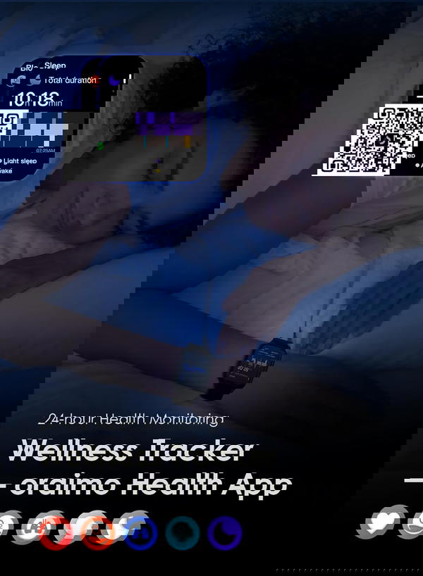 ساعة سمارت من اورايمو watch 4 plus Image 6 Preview